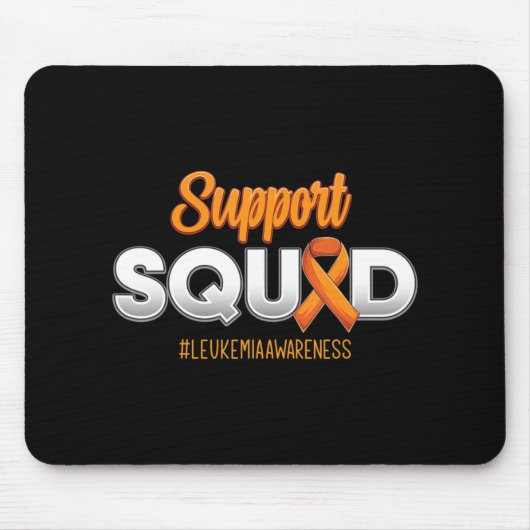 Unterstützung für Squad Leukämie Sensibilisierungs Mousepad (Vorne)