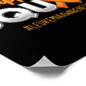 Unterstützung für Squad Leukämie Sensibilisierungs Poster (Ecke)