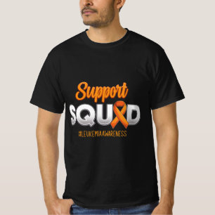 Unterstützung für Squad Leukämie Sensibilisierungs T-Shirt