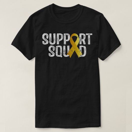 Unterstützung für Squad Retinoblastoma Bewusstsein T-Shirt (Design vorne)