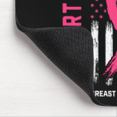 Unterstützung für Squad Tragen rosa Friend Breast  Mousepad (Ecke)