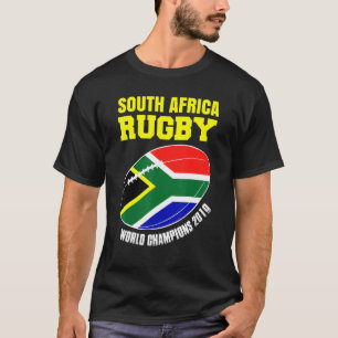 Unterstützung für Südafrika Rugby-Weltmeister T-Shirt