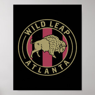 Unterstützung für The Five Stripes Atlanta Soccer Poster