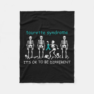 Unterstützung für Tourette-Syndrom  Fleecedecke