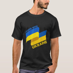 Unterstützung für ukrainische Flaggen mit der Ukra T-Shirt