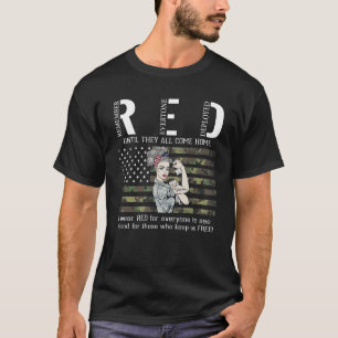 Unterstützung für weibliche Veteranen Alle US Vete T-Shirt
