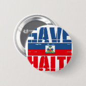 UNTERSTÜTZUNG HAITI BUTTON (Vorne & Hinten)