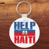 UNTERSTÜTZUNG HAITI SCHLÜSSELANHÄNGER (Vorderseite)