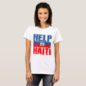 UNTERSTÜTZUNG HAITI T-Shirt (Vorne ganz)
