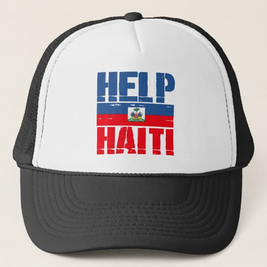 UNTERSTÜTZUNG HAITI TRUCKERKAPPE (Vorderseite)