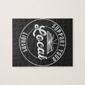 Unterstützung Ihres lokalen BibliotheksY Square St Puzzle (Horizontal)