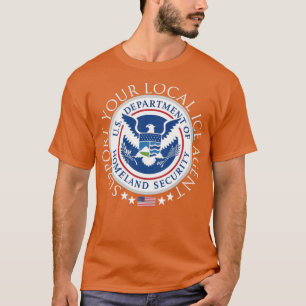 Unterstützung Ihres lokalen Ice-Agenten T-Shirt
