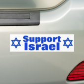 Unterstützung Israel Autoaufkleber (Auf Auto)