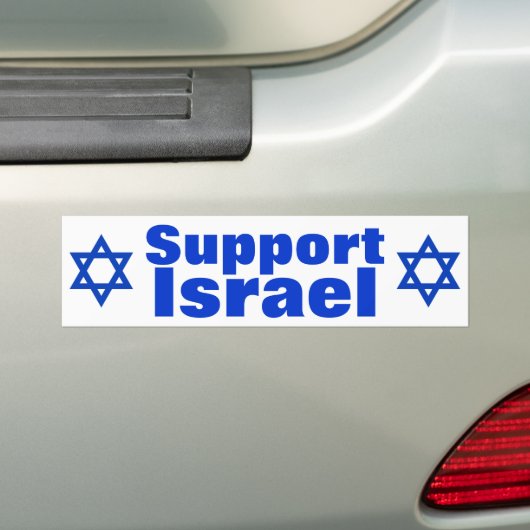 Unterstützung Israel Autoaufkleber (Auf Auto)