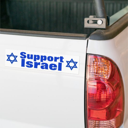 Unterstützung Israel Autoaufkleber (Auf Lkw)