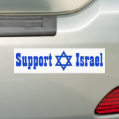 Unterstützung Israel Autoaufkleber (Auf Auto)