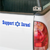 Unterstützung Israel Autoaufkleber (Auf Lkw)