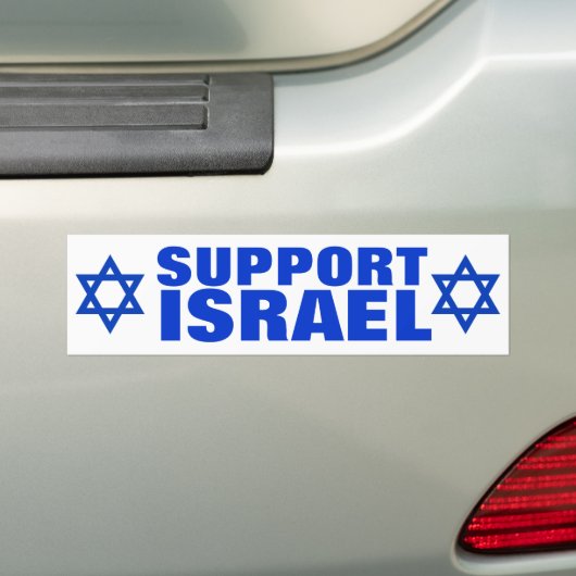 Unterstützung Israel Autoaufkleber (Auf Auto)