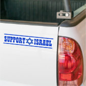 Unterstützung Israel Autoaufkleber (Auf Lkw)