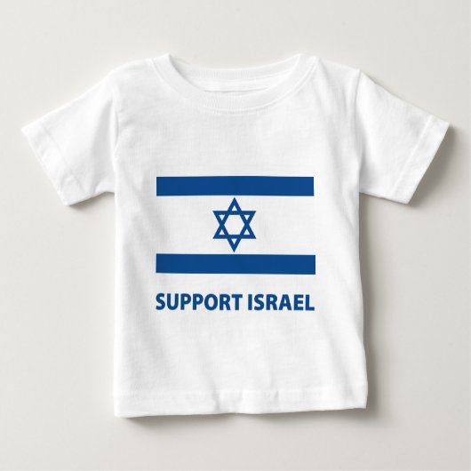 Unterstützung Israel Baby T-shirt (Vorderseite)