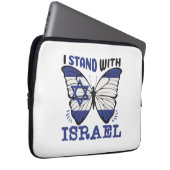 Unterstützung Israels - ich stehe mit Israel Laptopschutzhülle (Vorne Rechts)