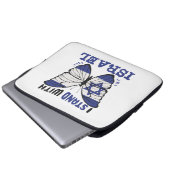 Unterstützung Israels - ich stehe mit Israel Laptopschutzhülle (Vorne Knopf)