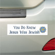Unterstützung Israels Jesus war jüdischer Autoaufk