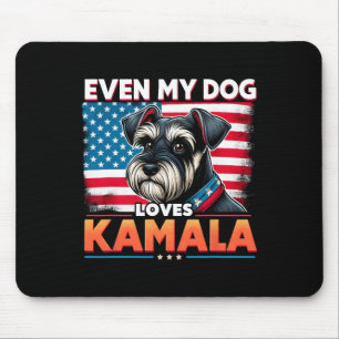 Unterstützung Kamala Harris Dog liebt sogar meine Mousepad