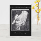 Unterstützung Karte (Gelbe Blume)