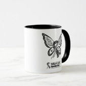 Unterstützung/Liebe/Glauben...Tarlov-Zyste Tasse (VorderseiteRechts)