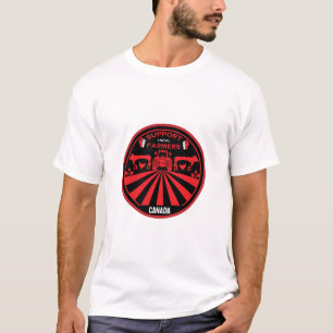 Unterstützung lokaler kanadischer Agrarerzeugnisse T-Shirt