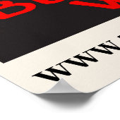 Unterstützung lokaler Künstler, kaufen, bevor wir  Poster (Ecke)