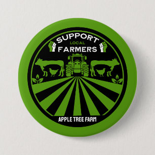 Unterstützung lokaler landwirtschaftlicher Erzeugn Button