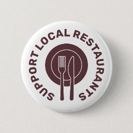 Unterstützung lokaler Restaurants Button