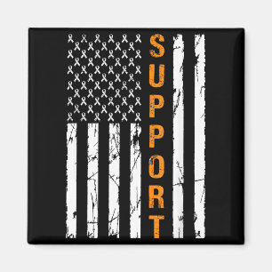 Unterstützung Lustige Leukämie-Bewusstsein Amerika Magnet