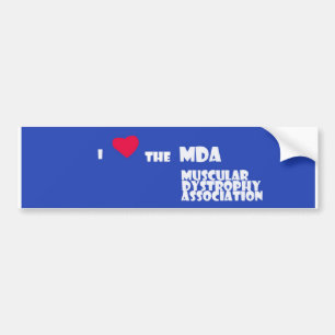 Unterstützung MDA Autoaufkleber