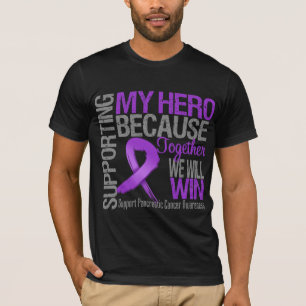 Unterstützung meinen Held - T-Shirt