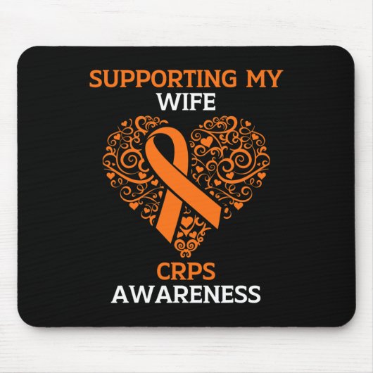 Unterstützung meiner Ehefrau RSD CRPS Sensibilisie Mousepad (Vorne)