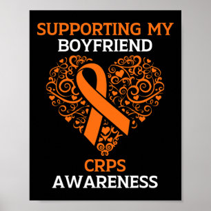 Unterstützung meines Freundes Rsd Crps Awareness O Poster