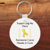 Unterstützung meines Helden, Endo Awareness Schlüsselanhänger (Vorderseite)