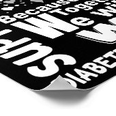 Unterstützung meines Monats zur Aufklärung über So Poster (Ecke)