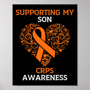 Unterstützung meines Sohn RSD CRPS Sensibilisierun Poster