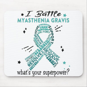 Unterstützung Myasthenia Gravis Kriegspenden Mousepad