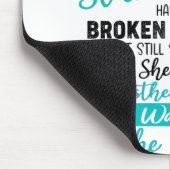 Unterstützung Myasthenia Gravis Kriegspenden Mousepad (Ecke)