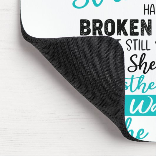 Unterstützung Myasthenia Gravis Kriegspenden Mousepad (Ecke)