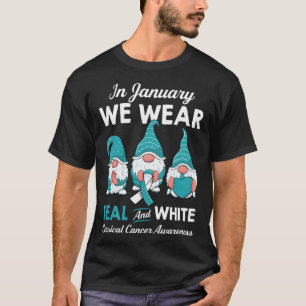 Unterstützung niedlicher Gnome für einen Überleben T-Shirt