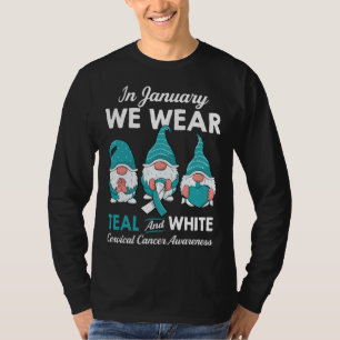 Unterstützung niedlicher Gnome für einen Überleben T-Shirt