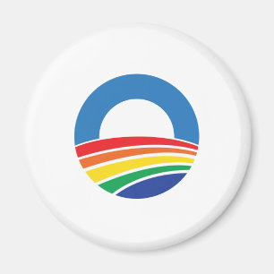 Unterstützung Obama 2012 für homosexuelle Ehe Magnet