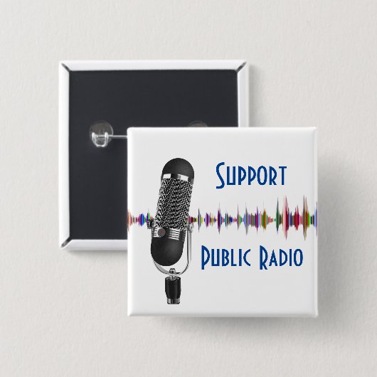 Unterstützung öffentlicher Funkdienste Button (Vorne & Hinten)