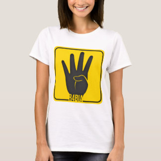 Unterstützung Rabia R4BIA der Welt4 T-Shirt